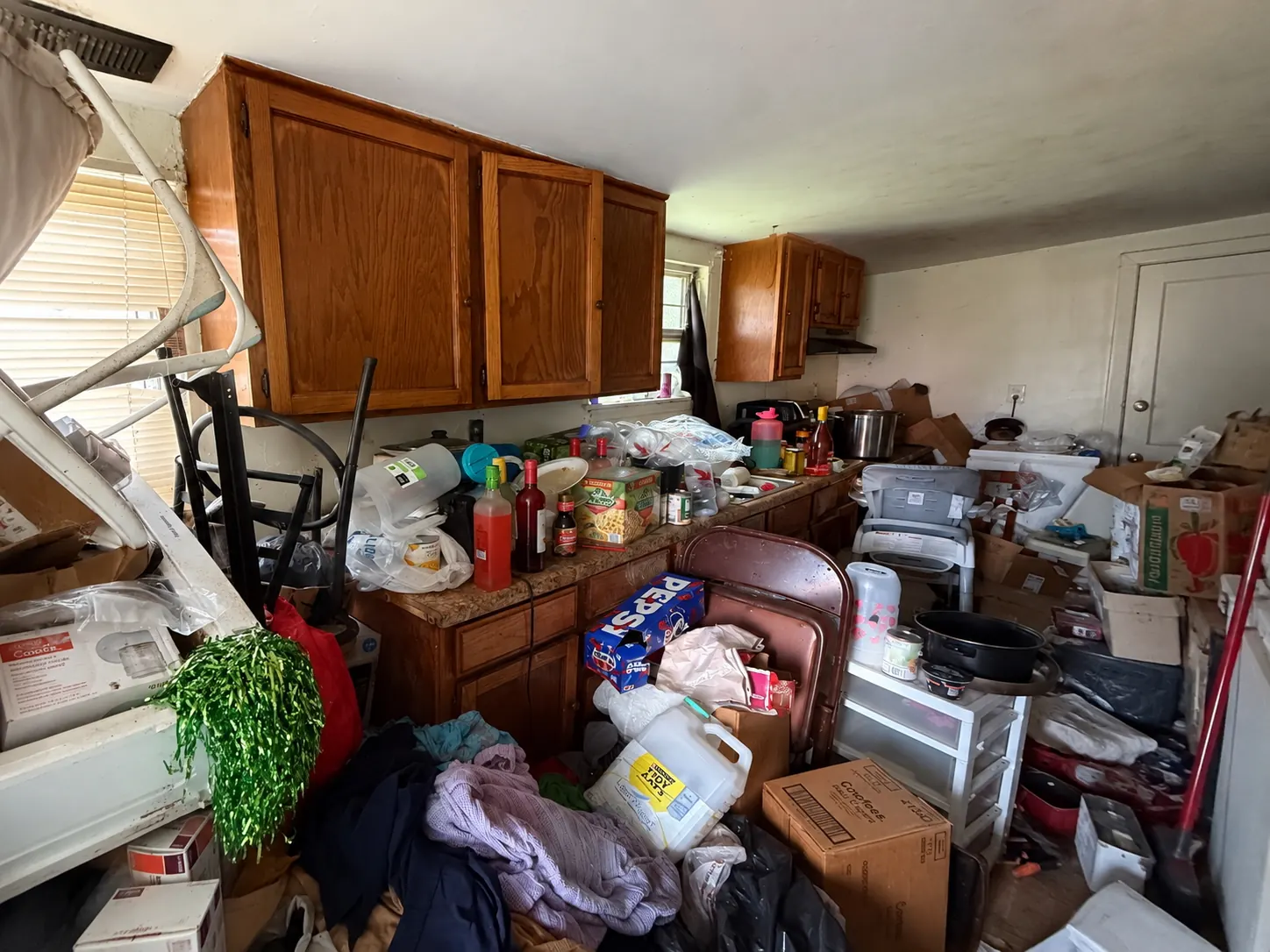 Dated kitchen before renovation