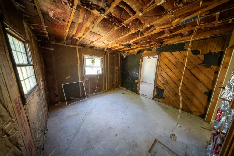Bright renovated living room