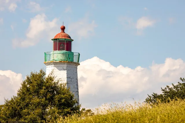 Lighthouse on the Virginia shore